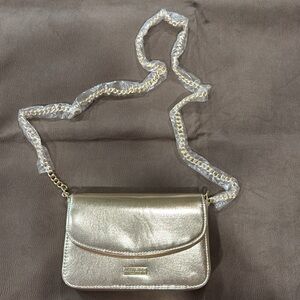 Jimmy Choo Gold Crossbody Bag